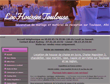 Tablet Screenshot of location-houssesdechaise.com